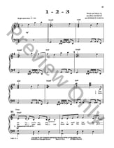 1 2 3 piano sheet music cover